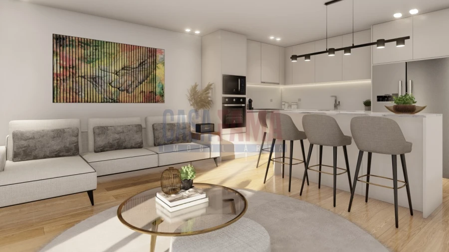 Apartamento T2 para Venda em Ribeirão Foto 2