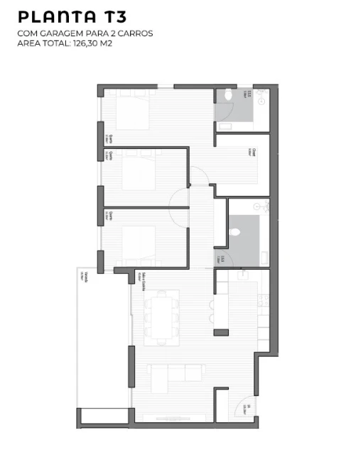 Apartamento T2 para Venda em Poiares (Santo Andre)