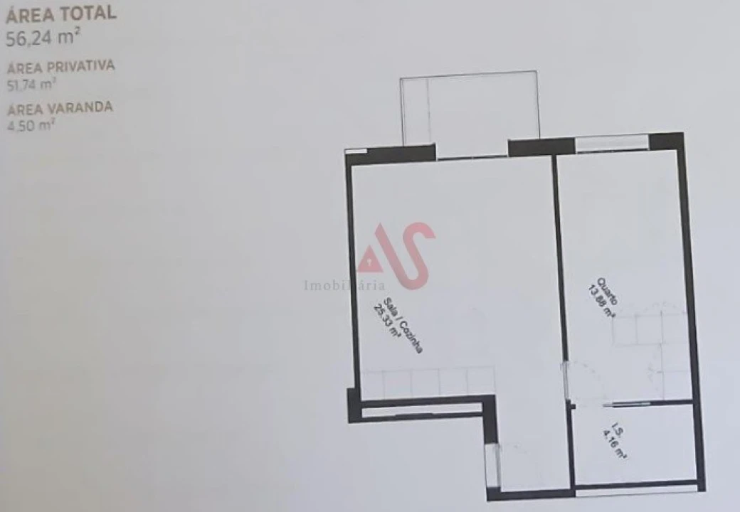 Apartamento T1 para Venda em Paranhos Foto 6