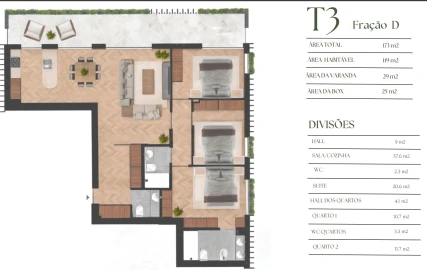 Apartamento T3 para Venda em Lordelo do Ouro e Massarelos