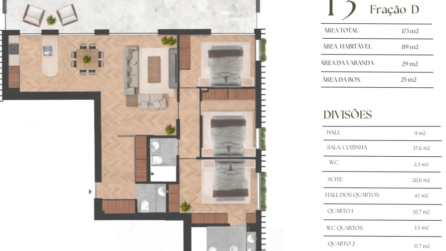 Apartamento T3 para Venda em Lordelo do Ouro e Massarelos