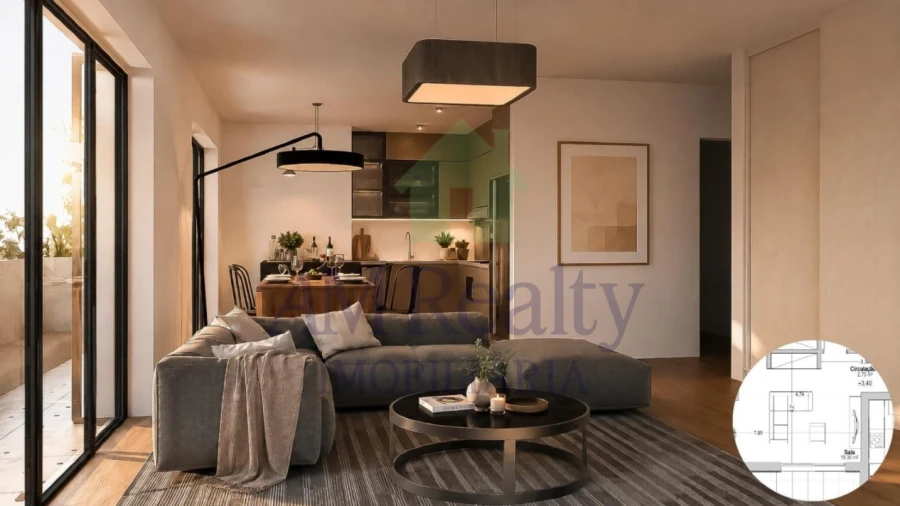 Apartamento T2 para Venda em Atouguia da Baleia