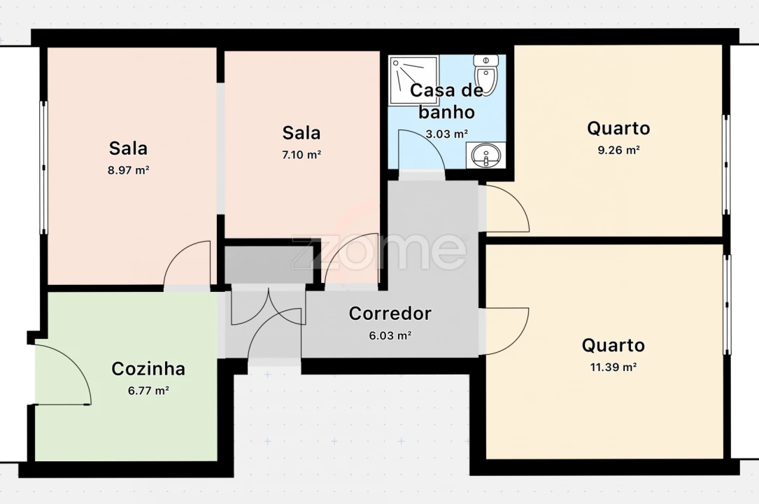 Apartamento T2 para Venda em Cacém e São Marcos Foto 16