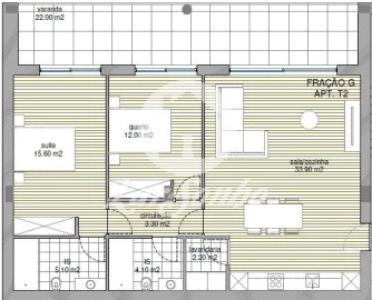 Apartamento T2 para Venda em Tamel (Santa Leocádia) e Vilar do Monte