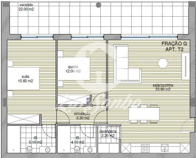 Apartamento T2 para Venda em Tamel (Santa Leocádia) e Vilar do Monte Foto 2