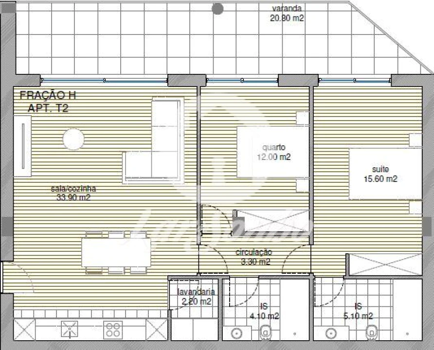 Apartamento T2 para Venda em Tamel (Santa Leocádia) e Vilar do Monte Foto 2