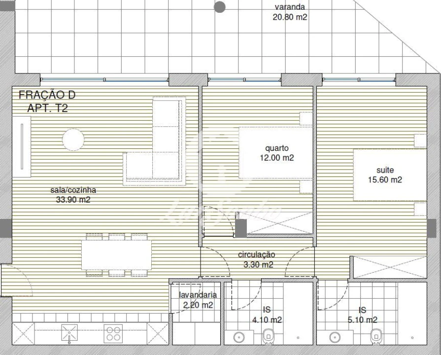 Apartamento T2 para Venda em Tamel (Santa Leocádia) e Vilar do Monte Foto 4