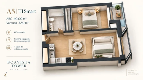 Apartamento T1 para Venda em Lordelo do Ouro e Massarelos