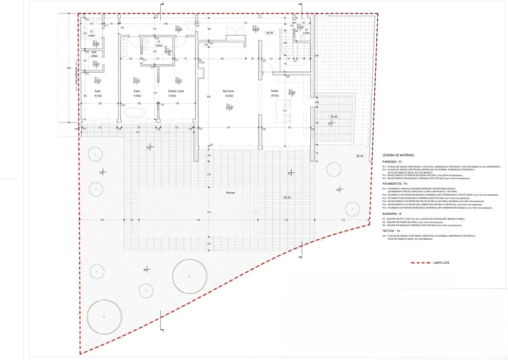 Moradia T3 para Venda em Vau Planta 1