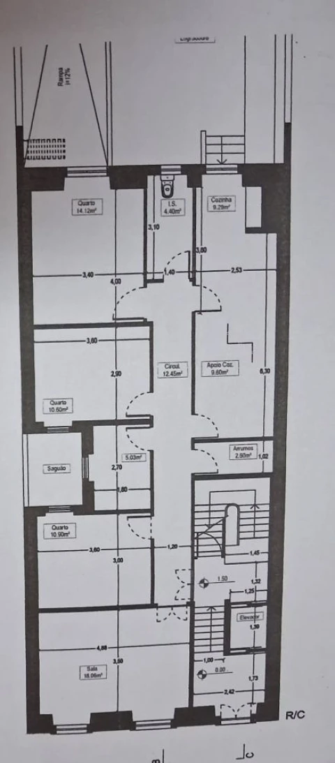 Apartamento T3 para Venda em Santo António