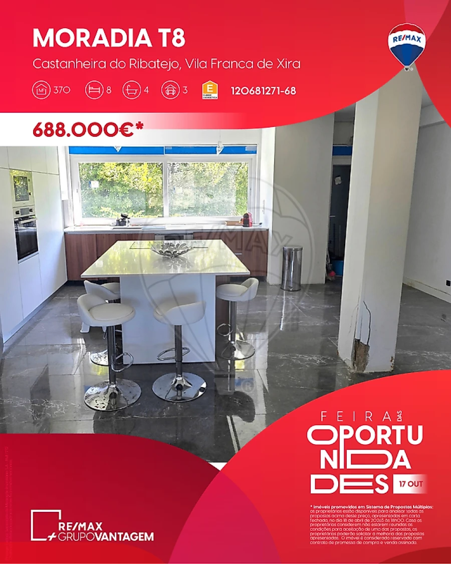 Moradia T8 para Venda em Castanheira do Ribatejo e Cachoeiras Foto 33