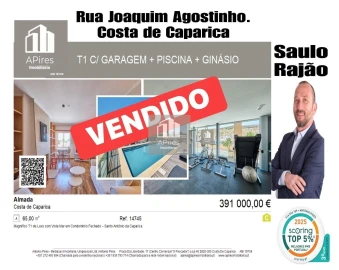 Apartamento T1 para Venda em Costa da Caparica