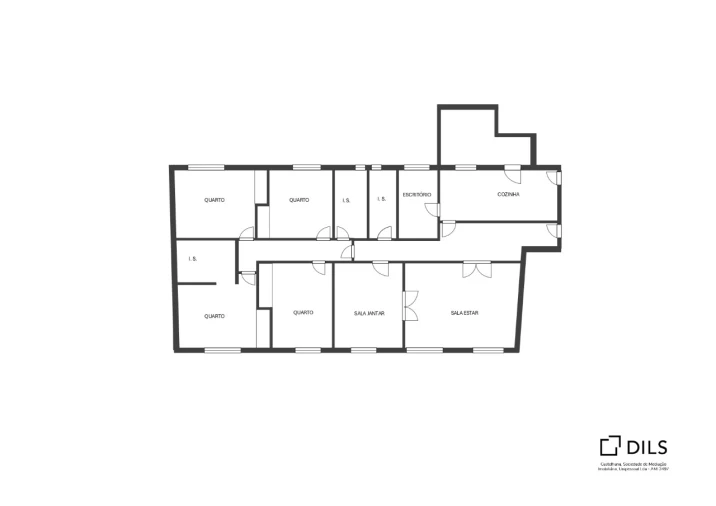 Apartamento T4 para Venda em Aldoar, Foz do Douro e Nevogilde Planta 1