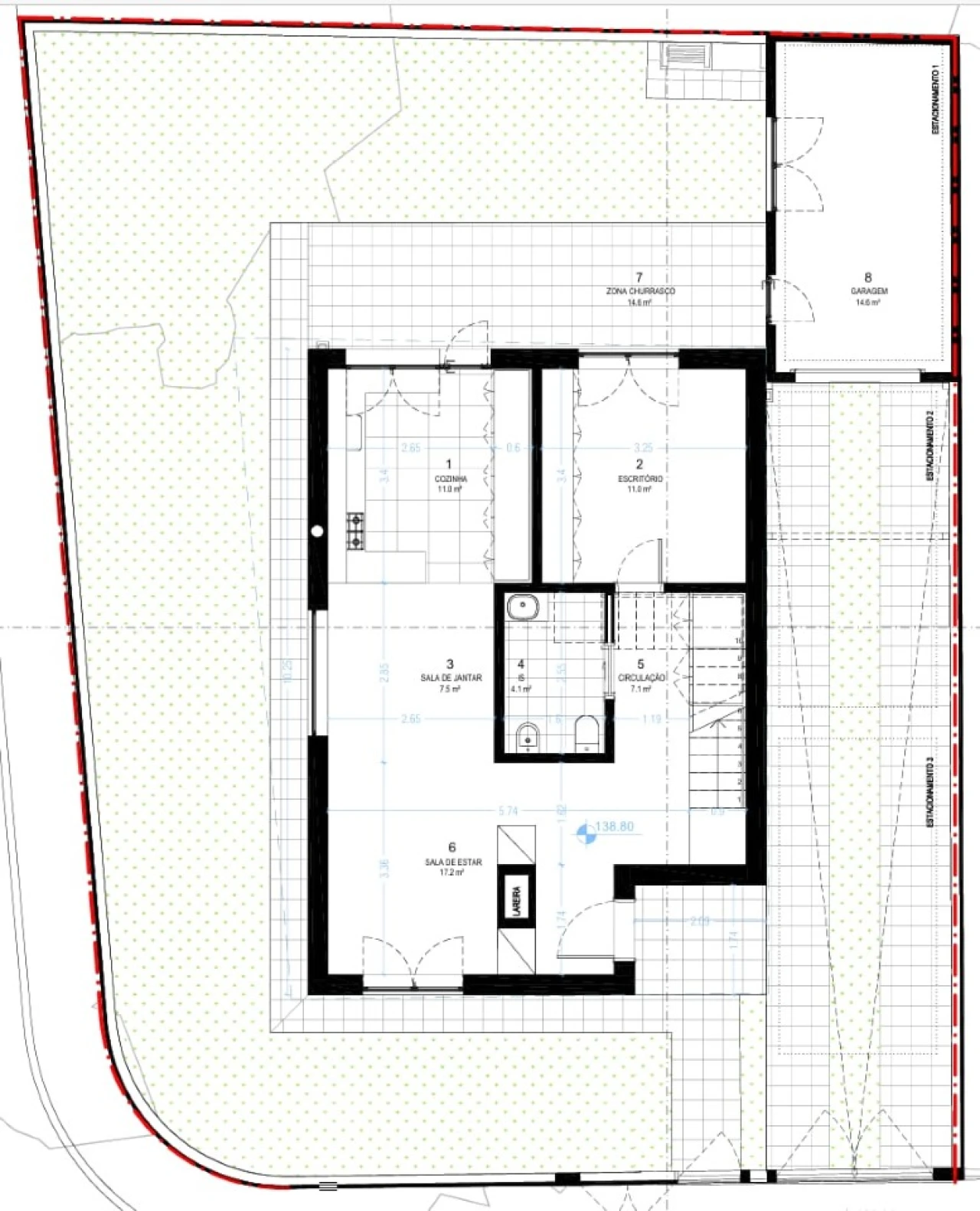 Moradia T4 para Venda em São Domingos de Rana Planta 2