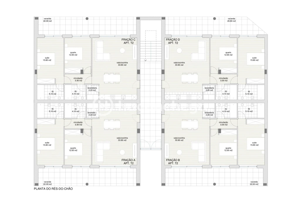 Apartamento T2 para Venda em Abade de Neiva Foto 8