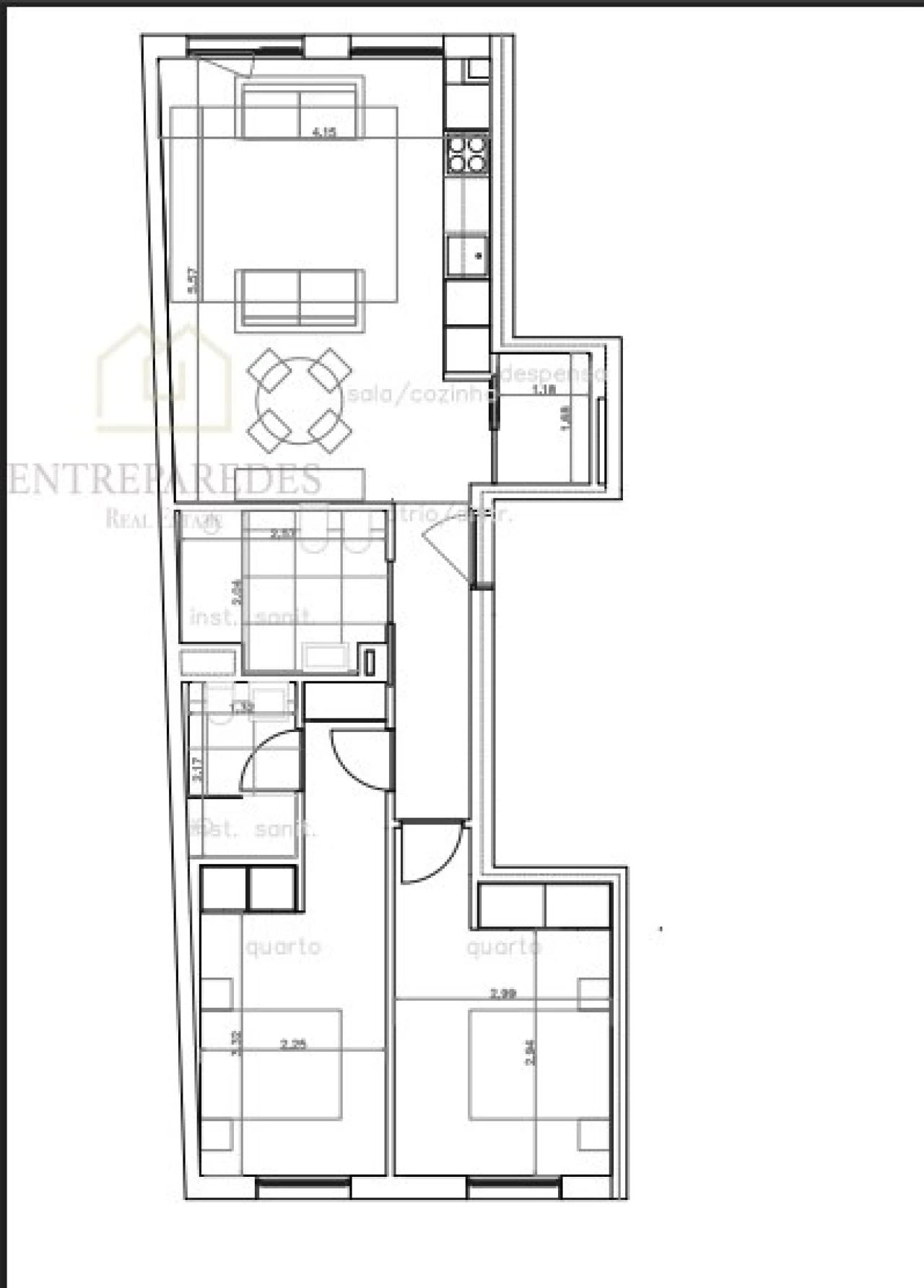 Apartamento T2 para Venda em Bonfim Foto 4