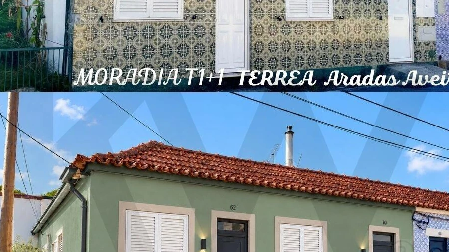 Moradia T1 para Venda em Aradas
