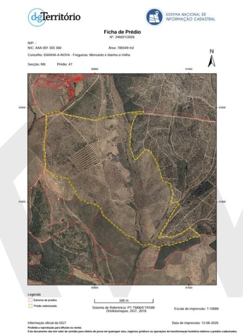 Terreno para Venda em Monsanto e Idanha-A-Velha