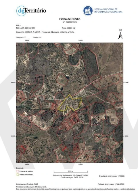 Terreno para Venda em Monsanto e Idanha-A-Velha