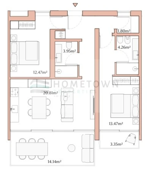 Apartamento T1 para Venda em Quarteira