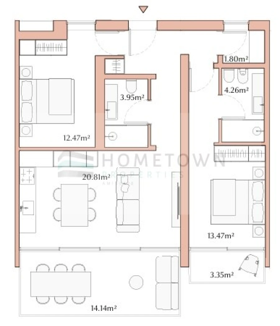 Apartamento T1 para Venda em Quarteira Foto 10