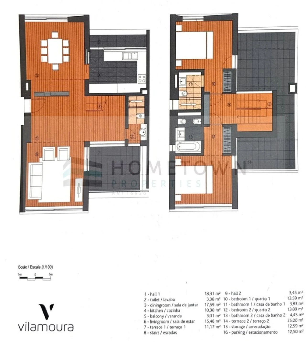 Apartamento T2 para Venda em Quarteira Foto 33