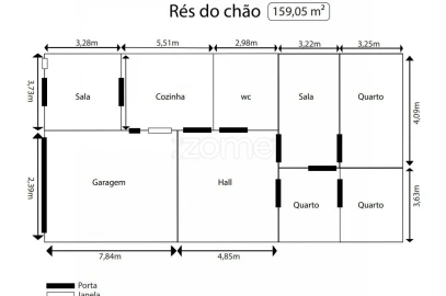 Moradia T4 para Venda em São João do Campo