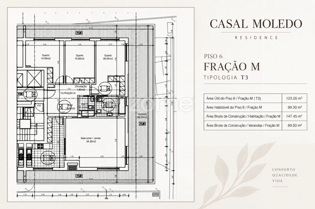 Apartamento T3 para Venda em Alverca do Ribatejo e Sobralinho Foto 23
