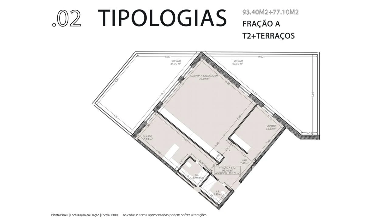 Apartamento T2 para Venda em Baguim do Monte (Rio Tinto) Foto 14