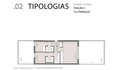 Apartamento T2 para Venda em Baguim do Monte (Rio Tinto)