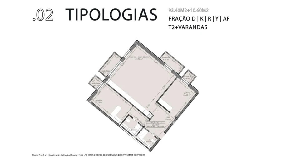 Apartamento T2 para Venda em Baguim do Monte (Rio Tinto) Foto 27