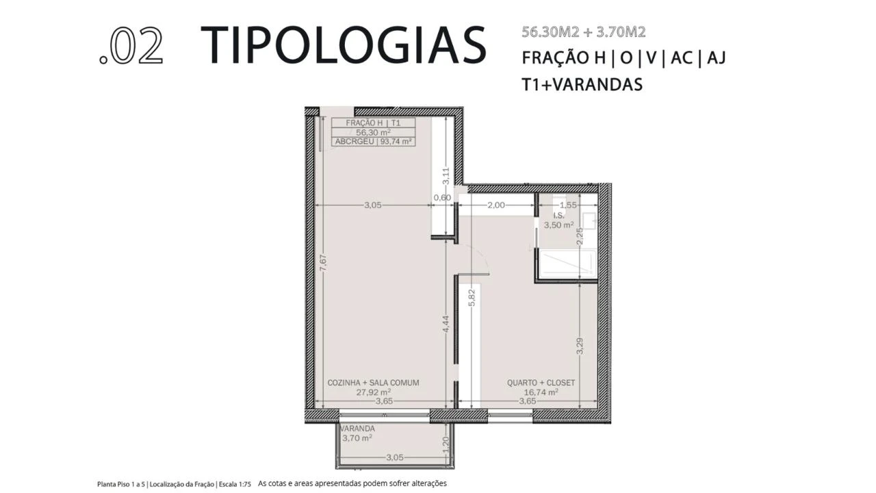 Apartamento T1 para Venda em Baguim do Monte (Rio Tinto) Foto 27