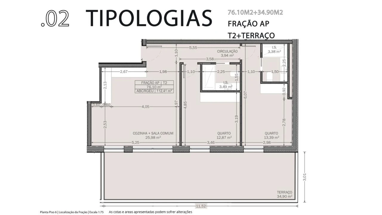 Apartamento T2 para Venda em Baguim do Monte (Rio Tinto) Foto 27