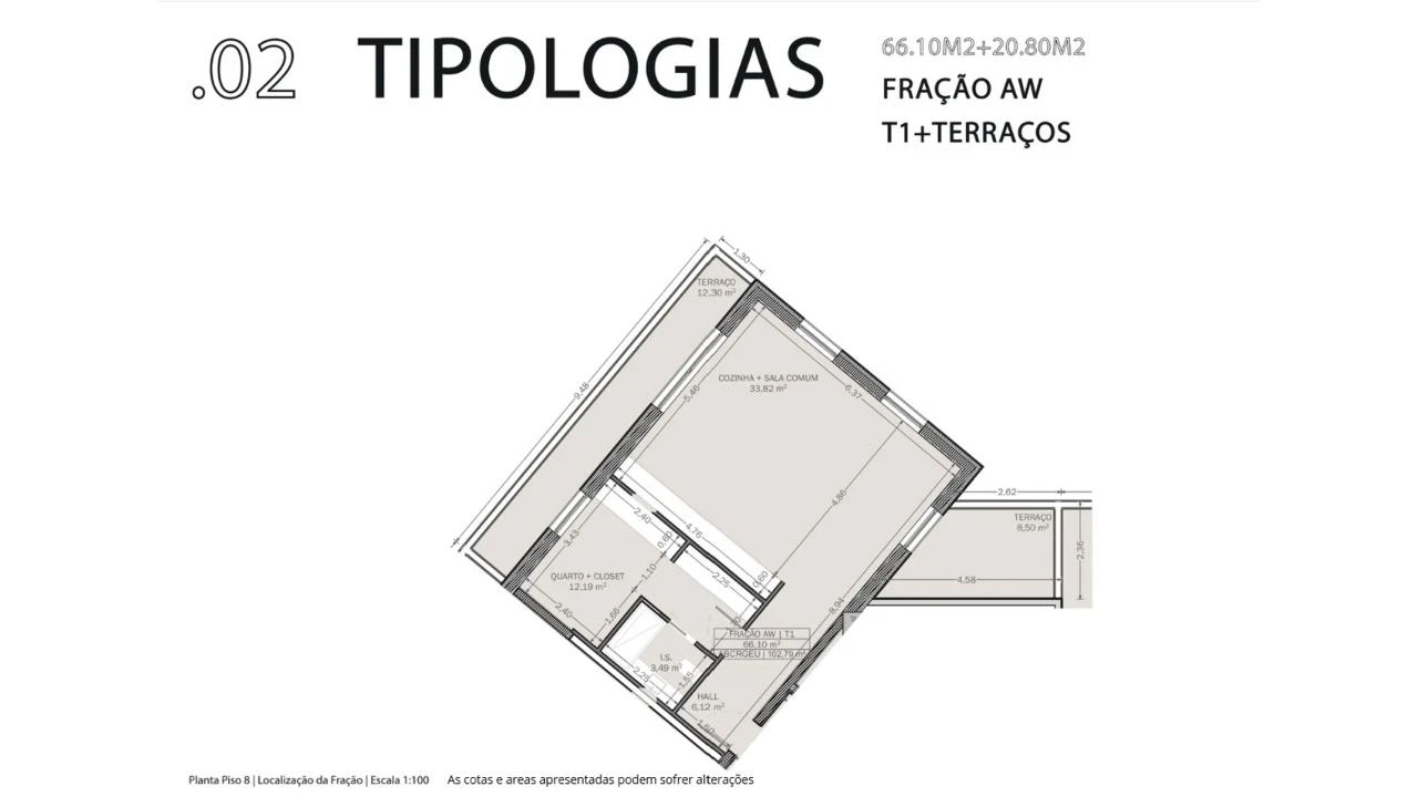 Apartamento T1 para Venda em Baguim do Monte (Rio Tinto) Foto 13