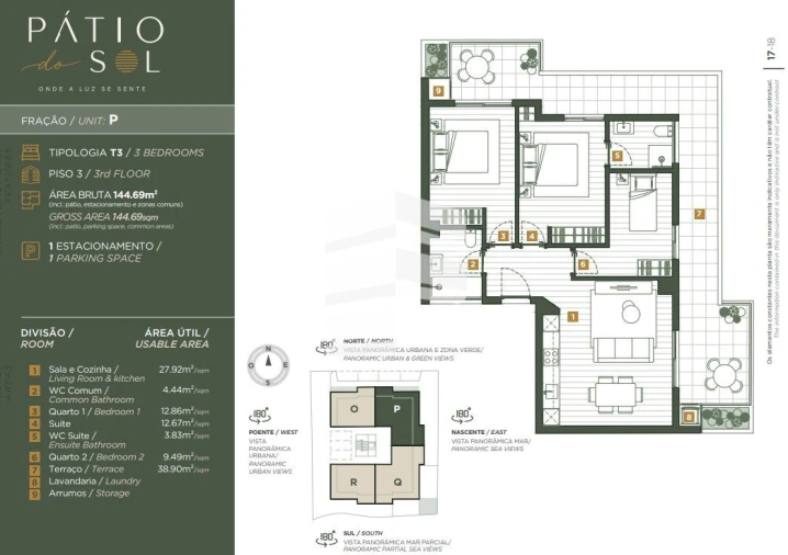 Apartamento T3 para Venda em Caniço Foto 20
