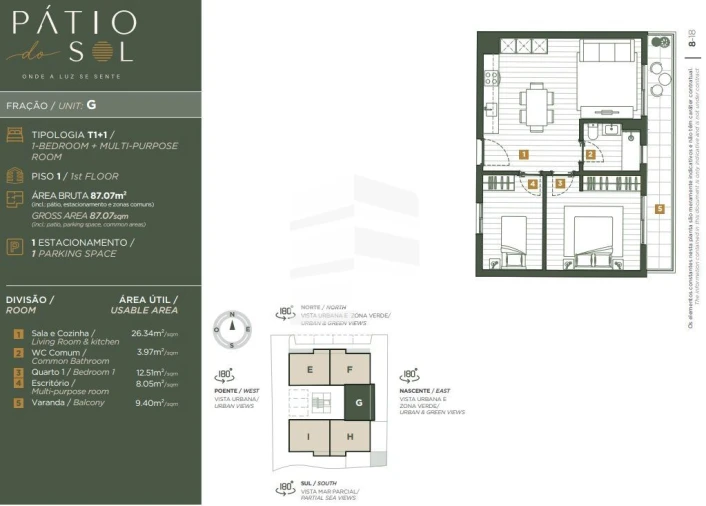 Apartamento T2 para Venda em Caniço Foto 9