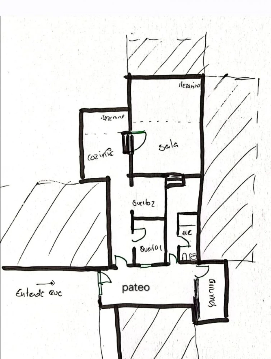 Moradia T2 para Venda em Turcifal Planta 1