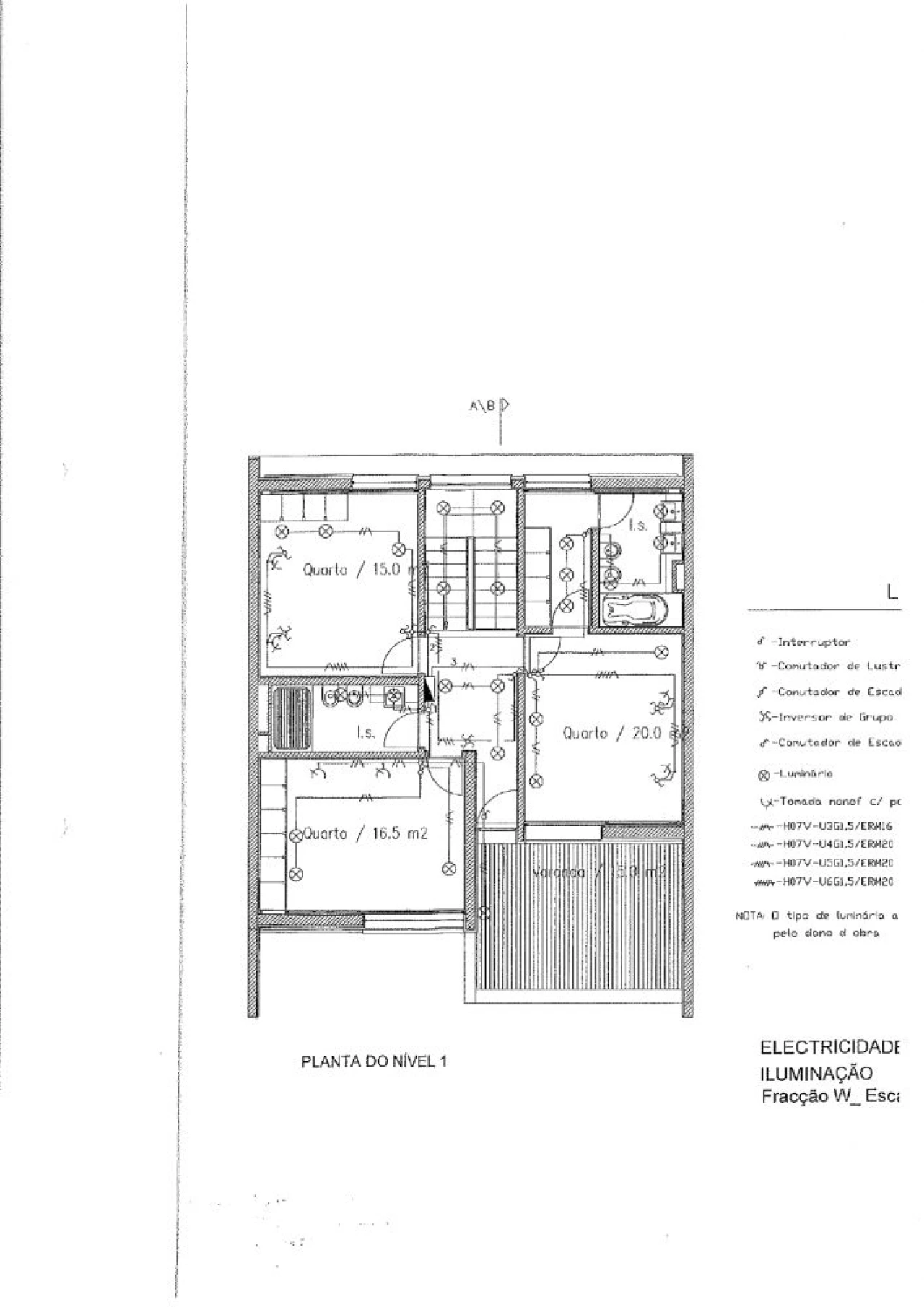 Moradia T3 para Venda em Água Longa Planta 2