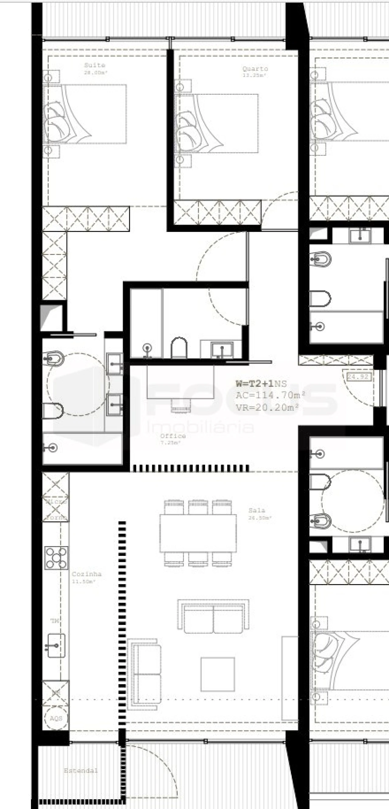 Apartamento T2 para Venda em Glória e Vera Cruz Foto 8
