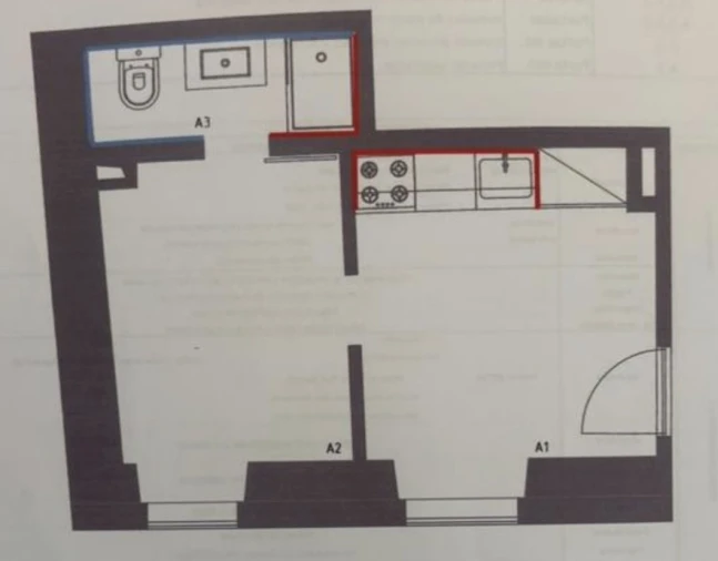 Apartamento T1 para Venda em Arroios Planta 1