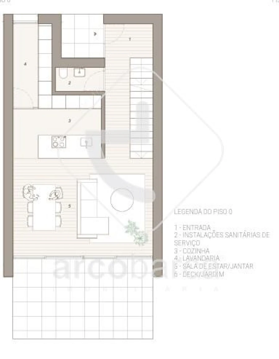 Moradia T3 para Venda em Grade e Carralcova Planta 2