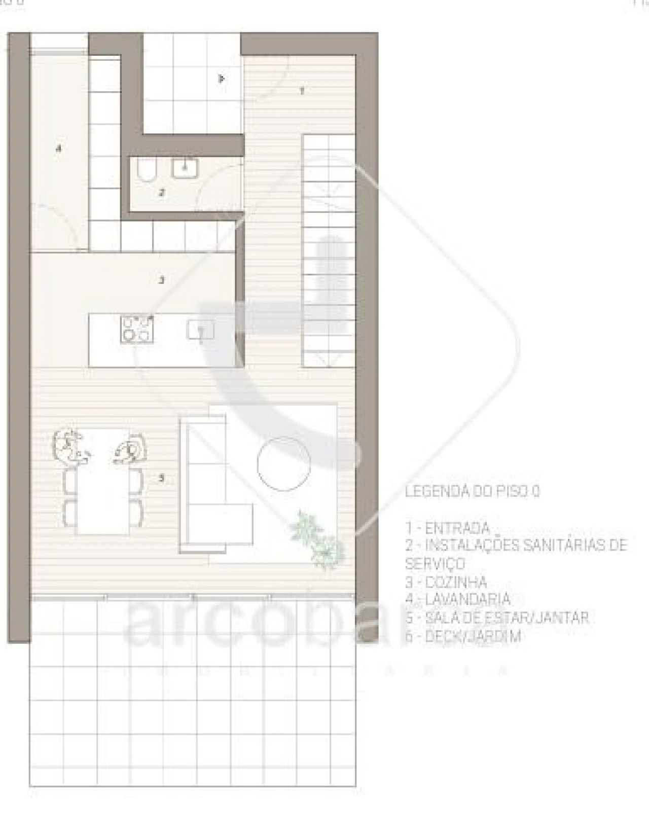 Moradia T3 para Venda em Grade e Carralcova Planta 2