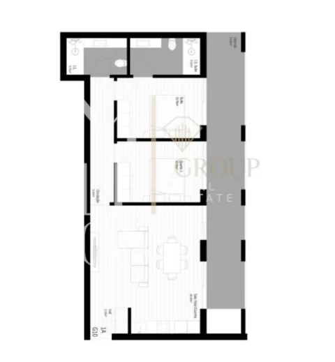 Apartamento T2 para Venda em Pedrouços