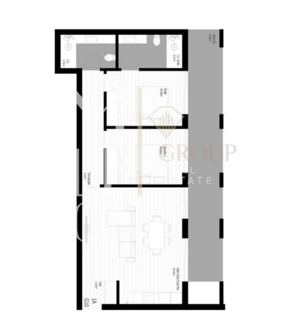Apartamento T1 para Venda em Pedrouços Foto 7