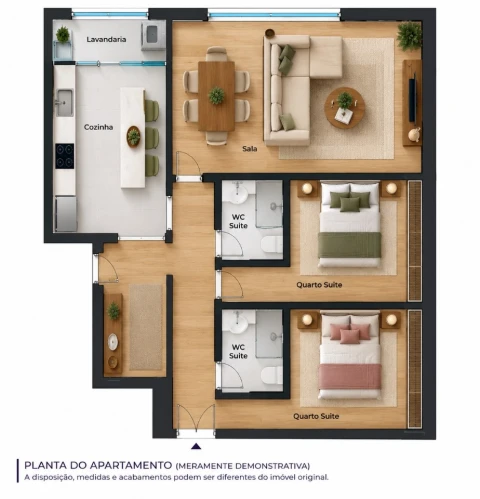 Apartamento T2 para Venda em Cidade da Maia
