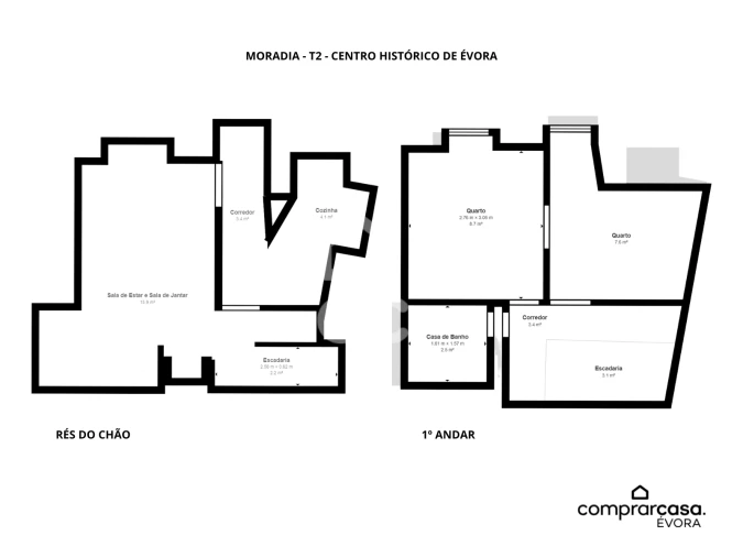 Moradia T2 para Venda em Évora (São Mamede, Sé, São Pedro e Santo Antão) Foto 15