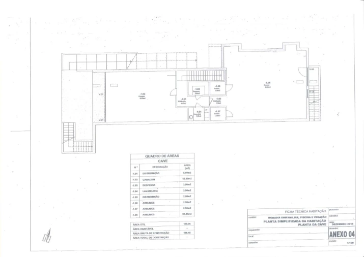 Moradia T3 para Venda em Foz do Arelho Planta 3