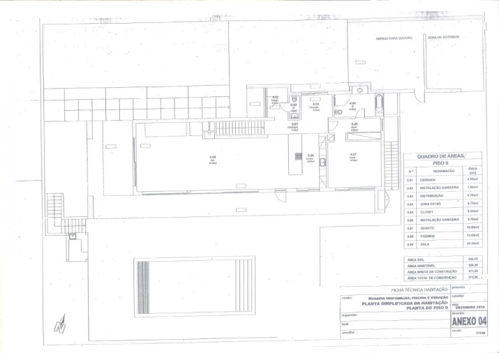 Moradia T3 para Venda em Foz do Arelho Planta 2