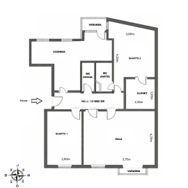 Apartamento T2 para Venda em Arroios