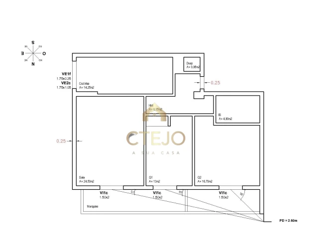 Apartamento T2 para Venda em Santa Iria de Azoia, São João da Talha e Bobadela Foto 45